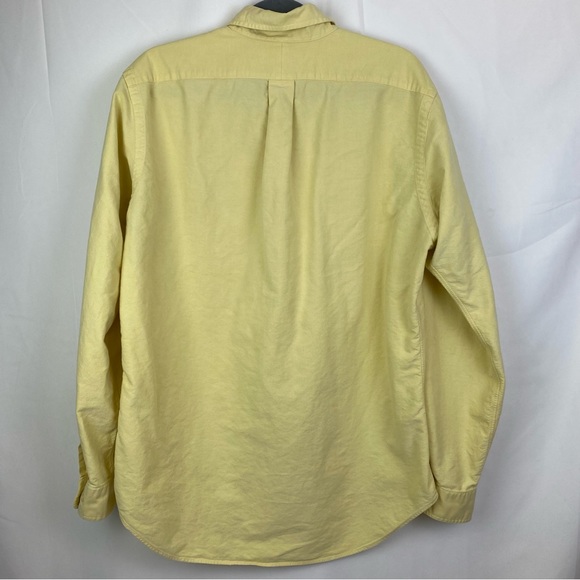 Ralph Lauren Button Down Shirt Classic Fit Yellow - Picture 5 of 12